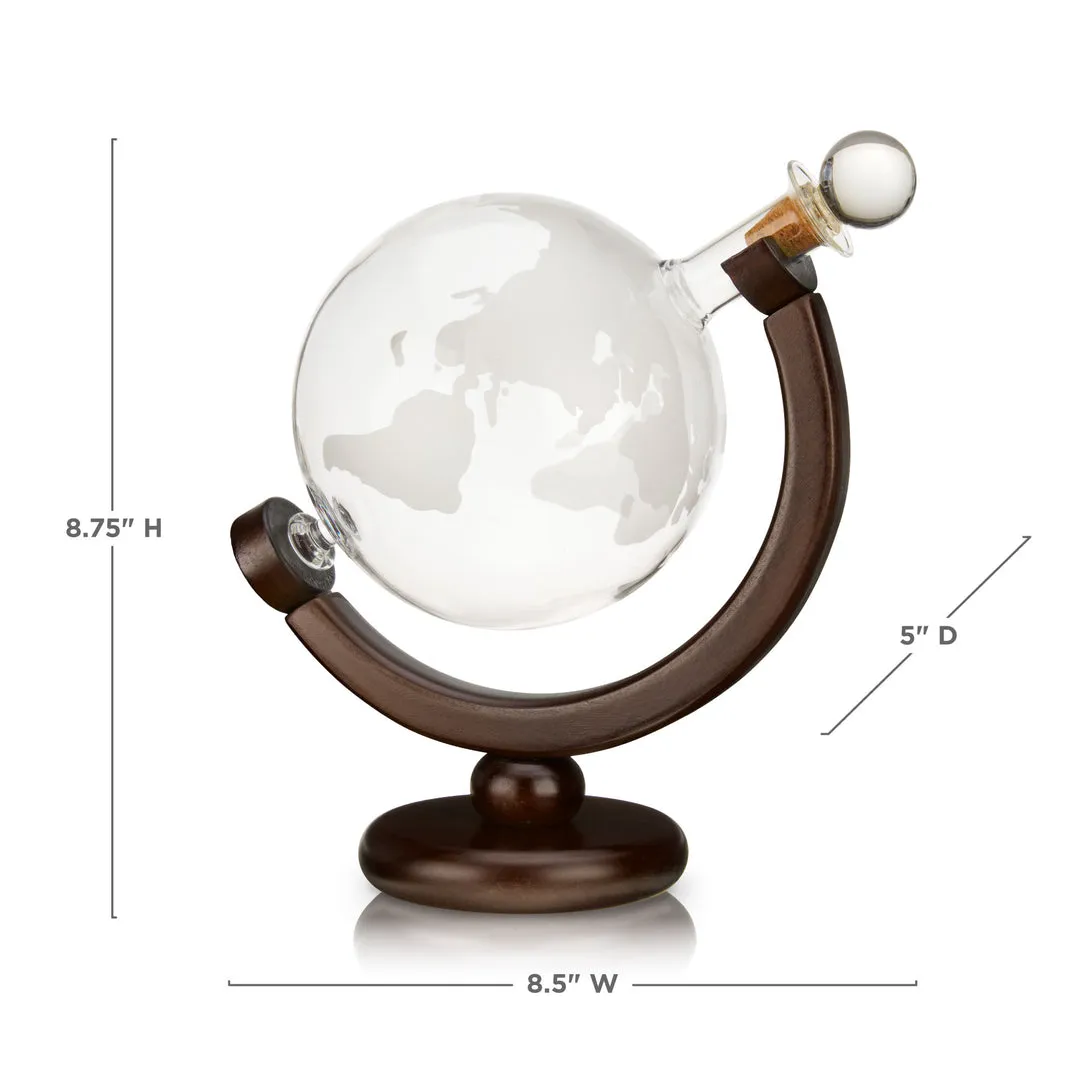 GLOBE LIQUOR DECANTER