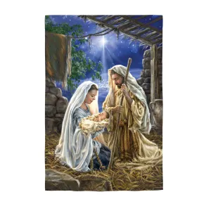 Glory to God House Satin Flag,13a10037