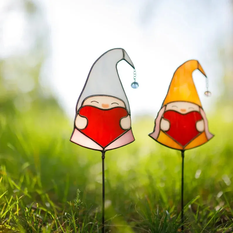 Gnome Garden Stakes
