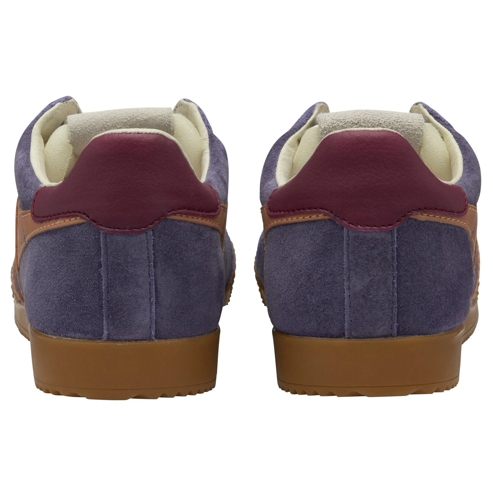 Gola Women's Elan Classic Sneakers - Plum/Terracotta/Cerise