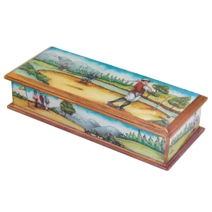 Golf Theme Pen, Jewelry or Remote Control Box
