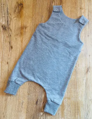 Grey Harem Romper