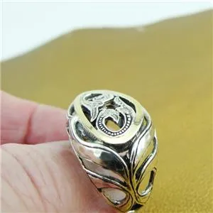Hadar Designers ring 6,7,8,9 yellow gold 925 silver zircon  handmade (ms)y