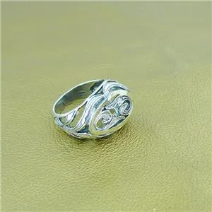 Hadar Designers ring 6,7,8,9 yellow gold 925 silver zircon  handmade (ms)y