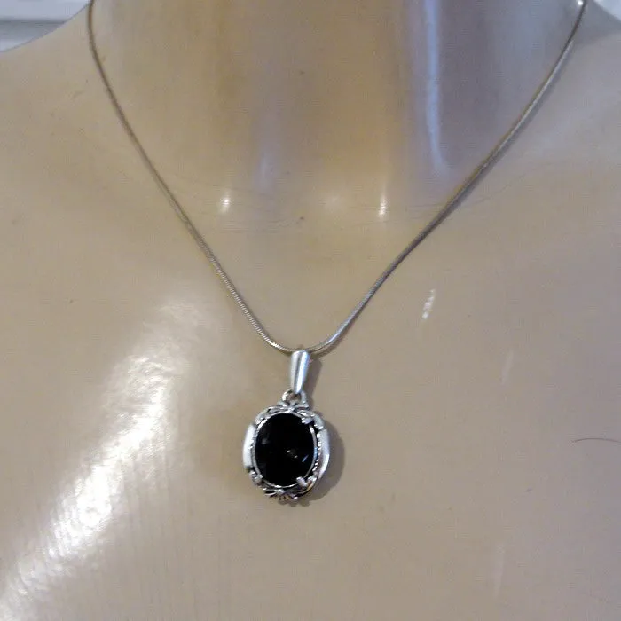 Hadar Designers smoky zircon Pendant 925 sterling silver handmade () LAST