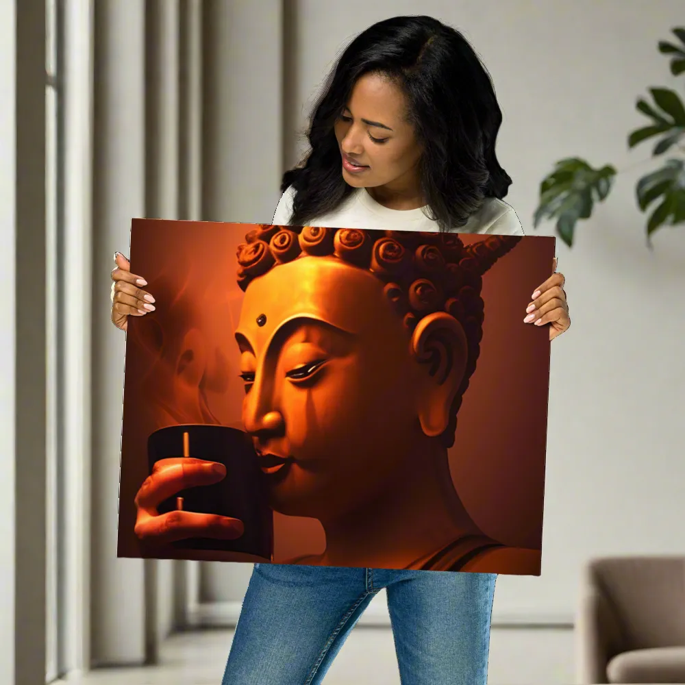 Harmony and Tranquility with our Coffee Shop Poster | Thick Matte Paper Artwork