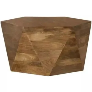Hexagonal Coffee Table Natural