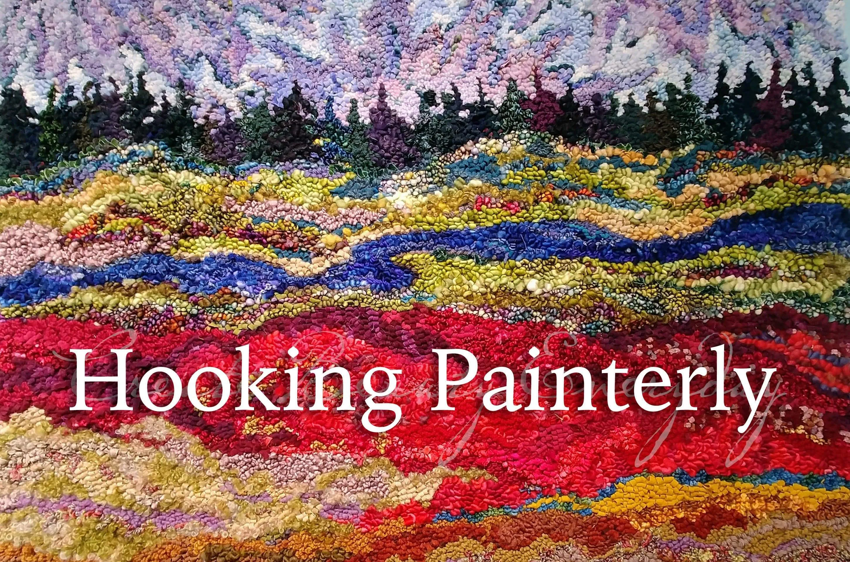Hooking Painterly: Building creative confidence and hooking in a painterly style.