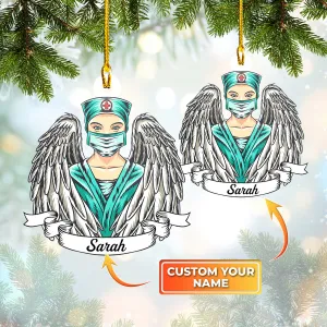 I'm A Nurse - Personal Name Ornament