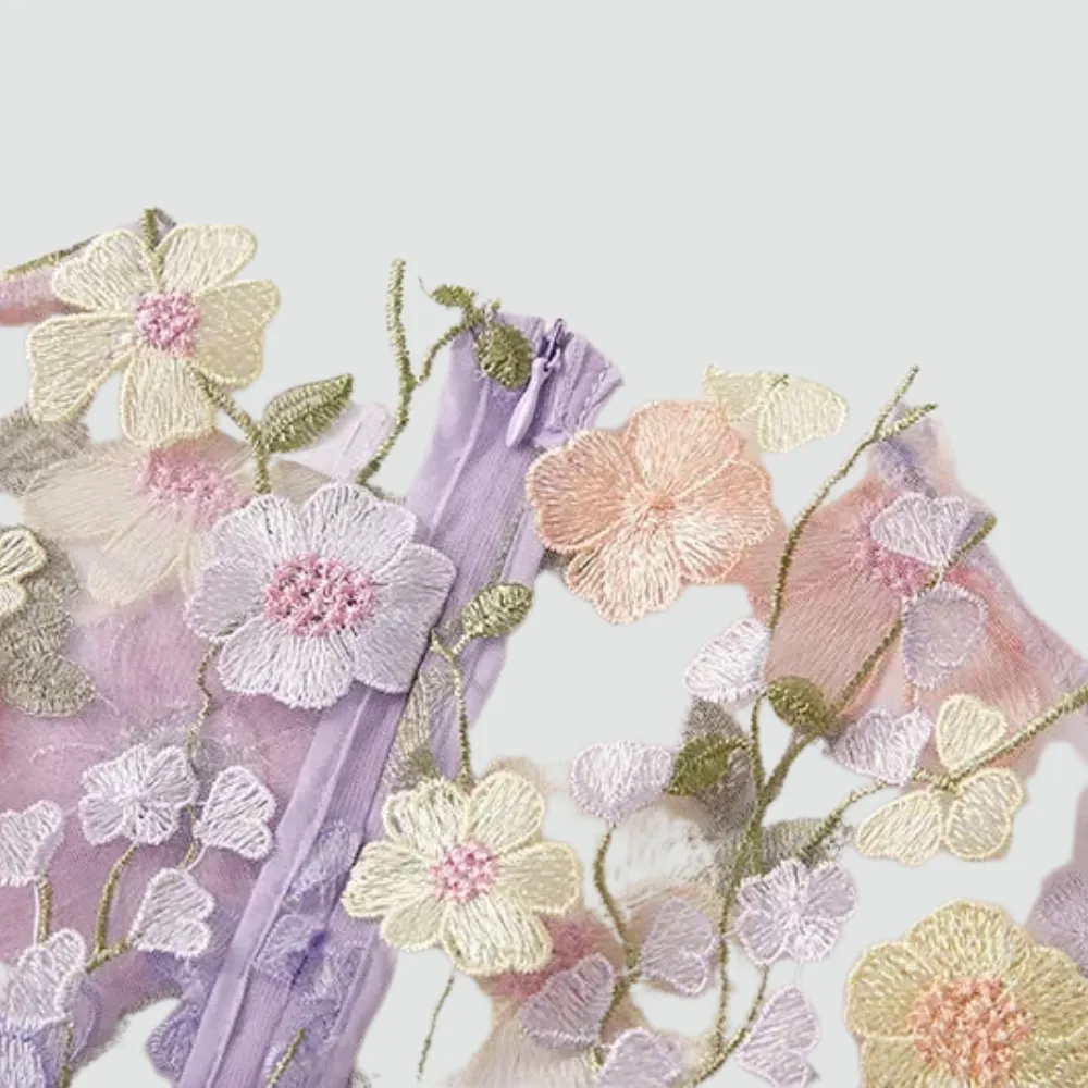 Jessica -  Floral Finesse Dress