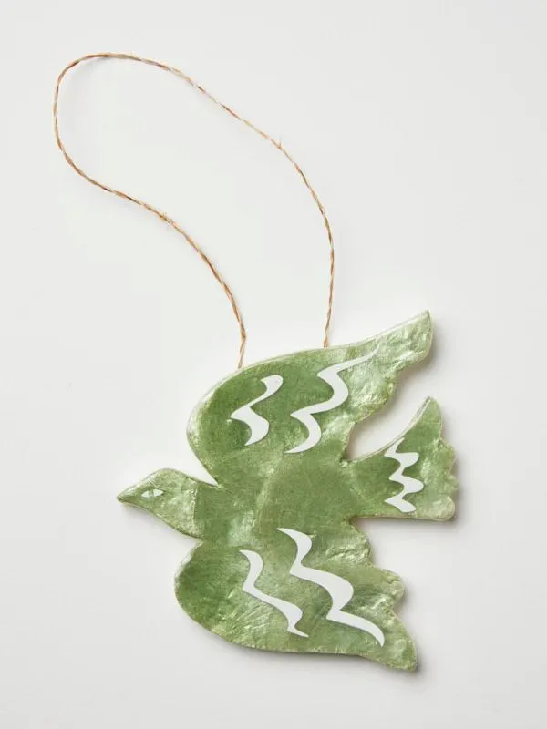 JONES & CO Folksy Bird - Green