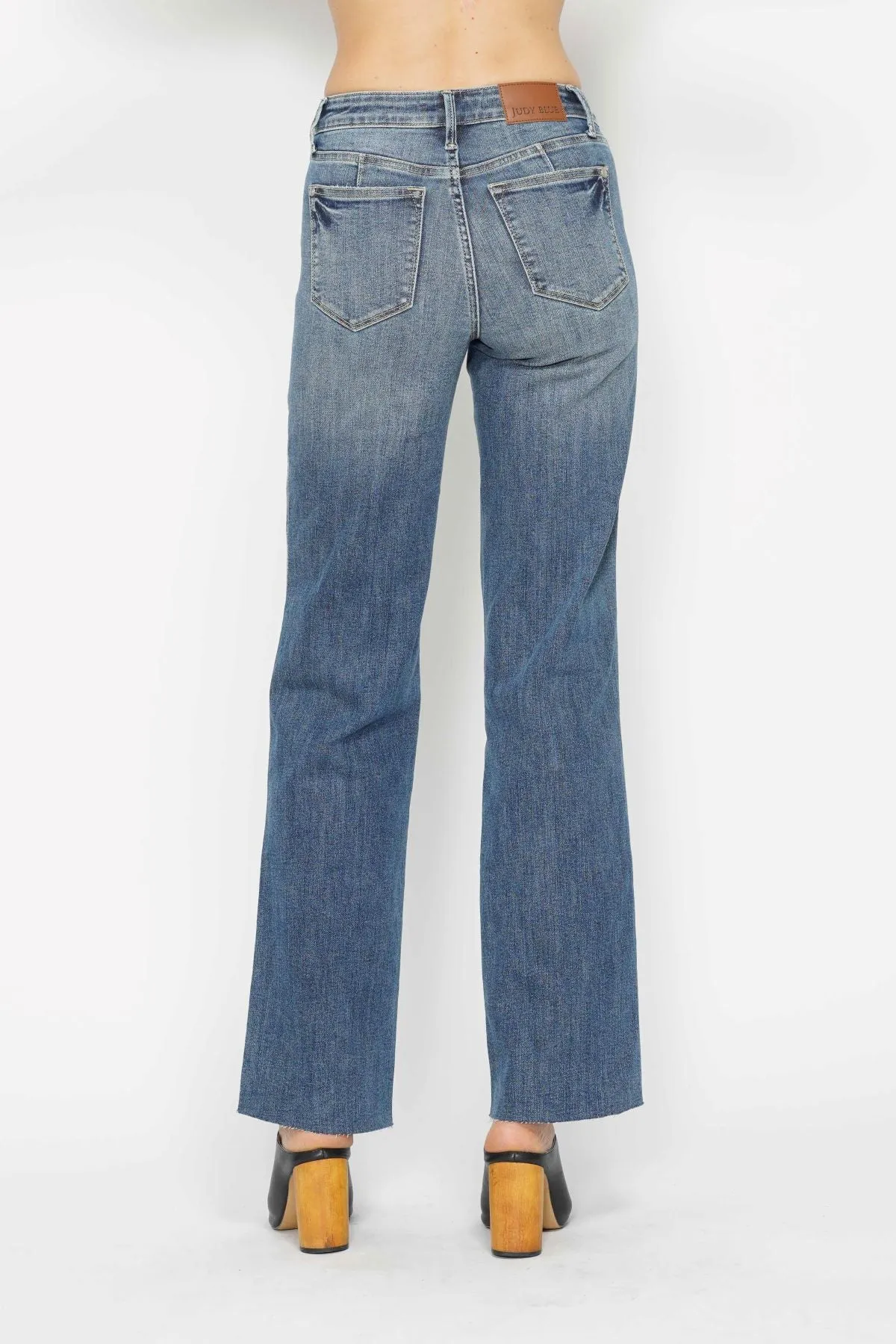 Judy Blue Tummy Control Vintage Straight Leg Jeans
