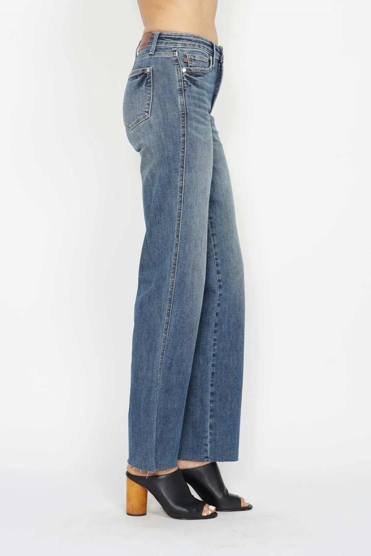 Judy Blue Tummy Control Vintage Straight Leg Jeans