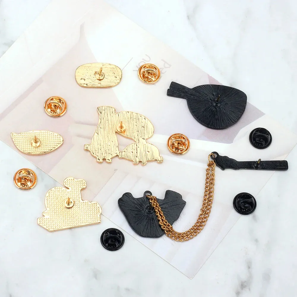 Kawaii Japanese Food Lapel Pins 🍣🥢 Cute Salmon Sushi & Ramen Brooches ✨ Fun Enamel Badges for Kids & Girls 🎀 Adorable Jewelry Gift!