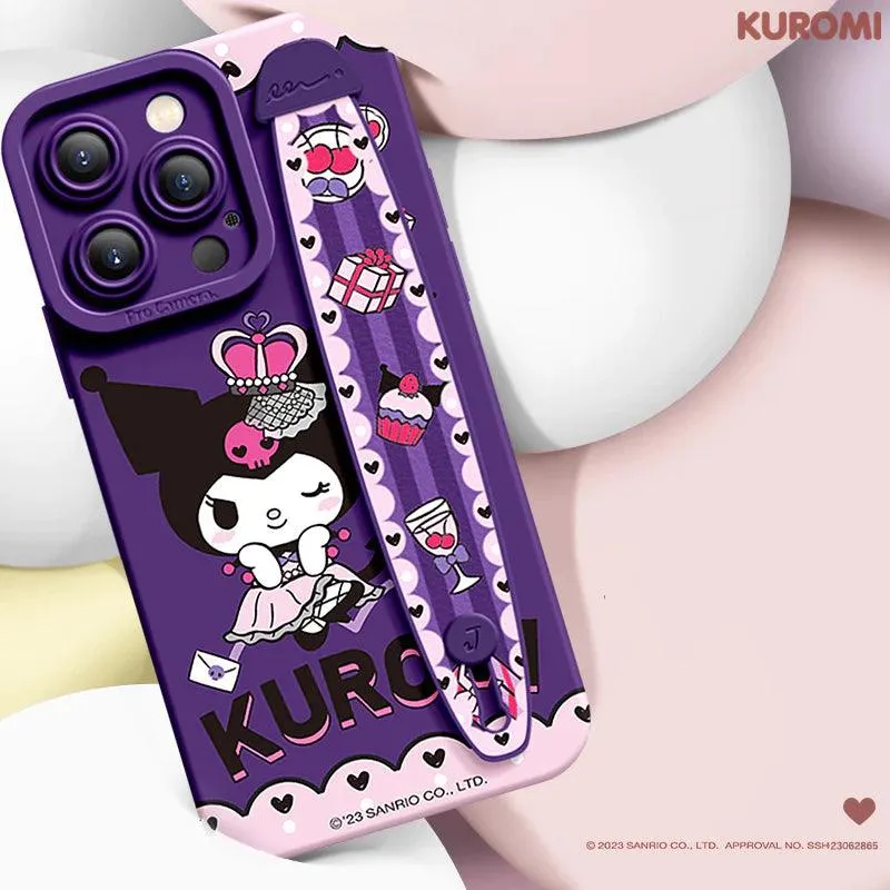 Kuromi Crowned in Lace iPhone Case