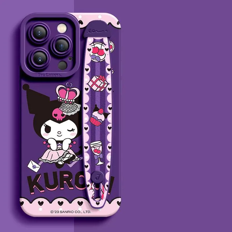 Kuromi Crowned in Lace iPhone Case