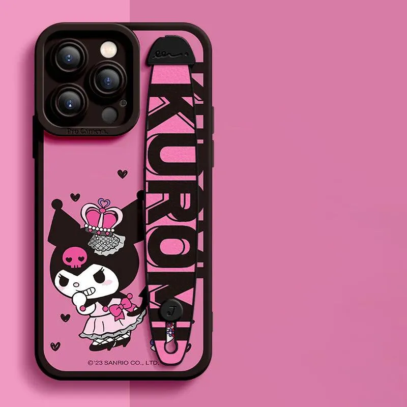 Kuromi Crowned in Lace iPhone Case