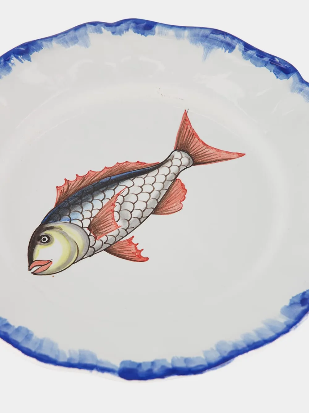 La Menagerie D'été Fish Dinner Plate