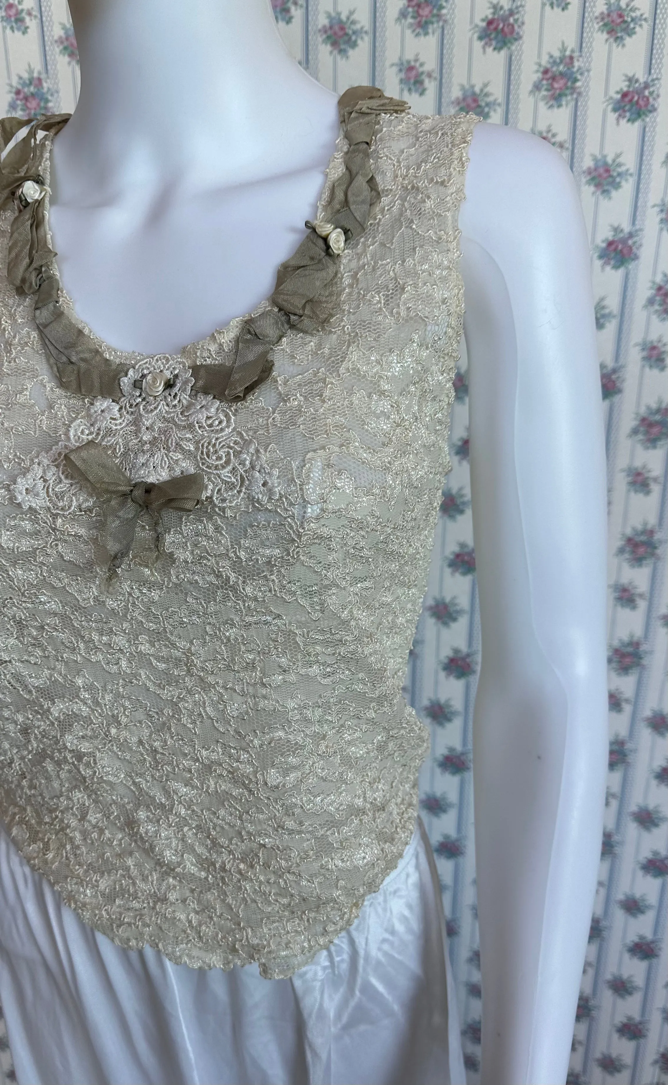 Lace Bonnie Harris Vintage Tank