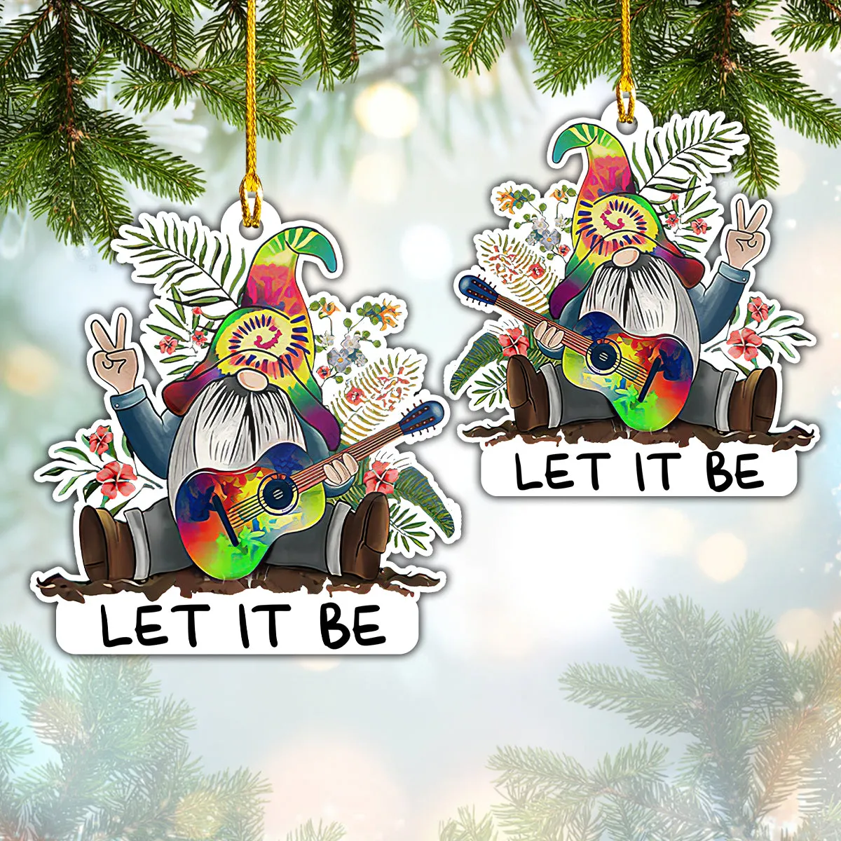 Let It Be - Shaped Ornament 01