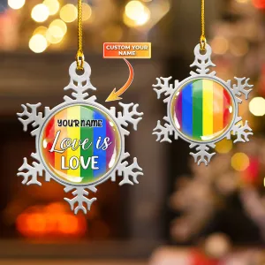 LGBT - Custom Shaped Ornament