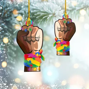 LGBT - Shaped Ornament