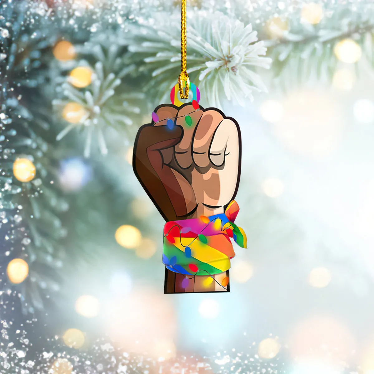 LGBT - Shaped Ornament