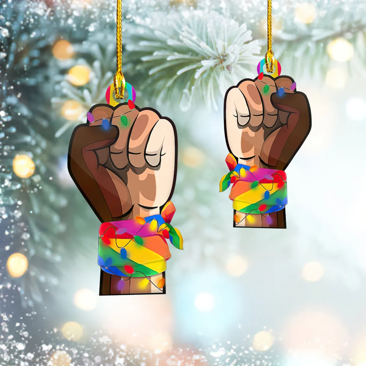 LGBT - Shaped Ornament