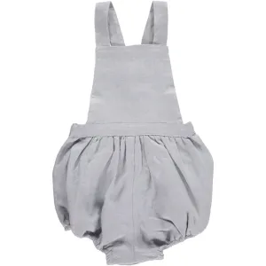 Linen Romper, Grey
