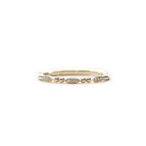 Long Hex Diamond   Beading Duo band