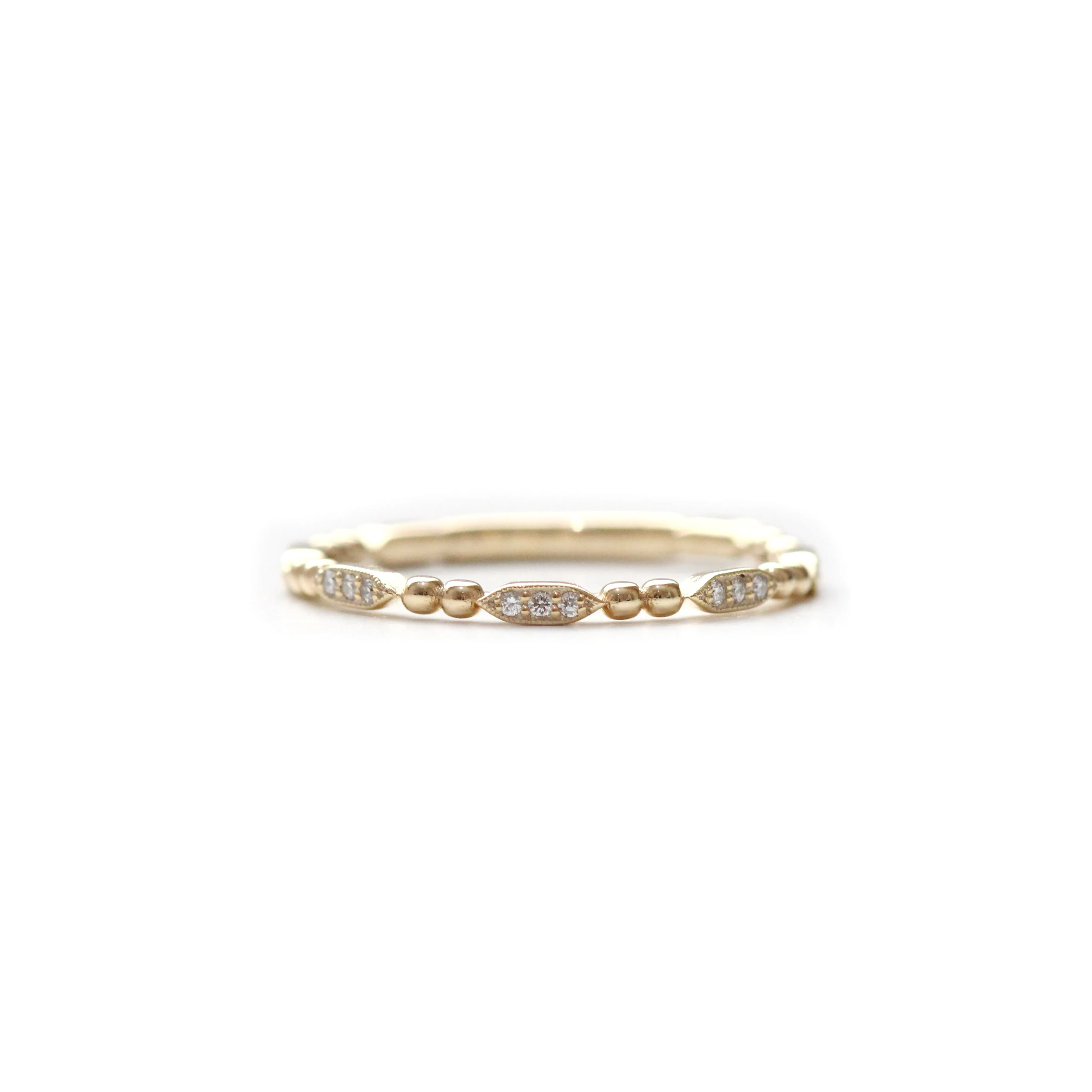 Long Hex Diamond   Beading Duo band