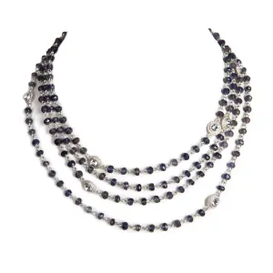 Magdalena - 6mm Semi-Precious Lolite Beads