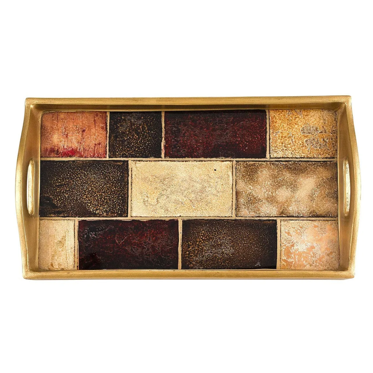 Magniolia Red Small Rectangle Tray