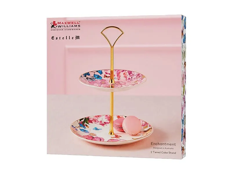 Maxwell & Williams Enchantment 2 Tiered Cake Stand YD0092