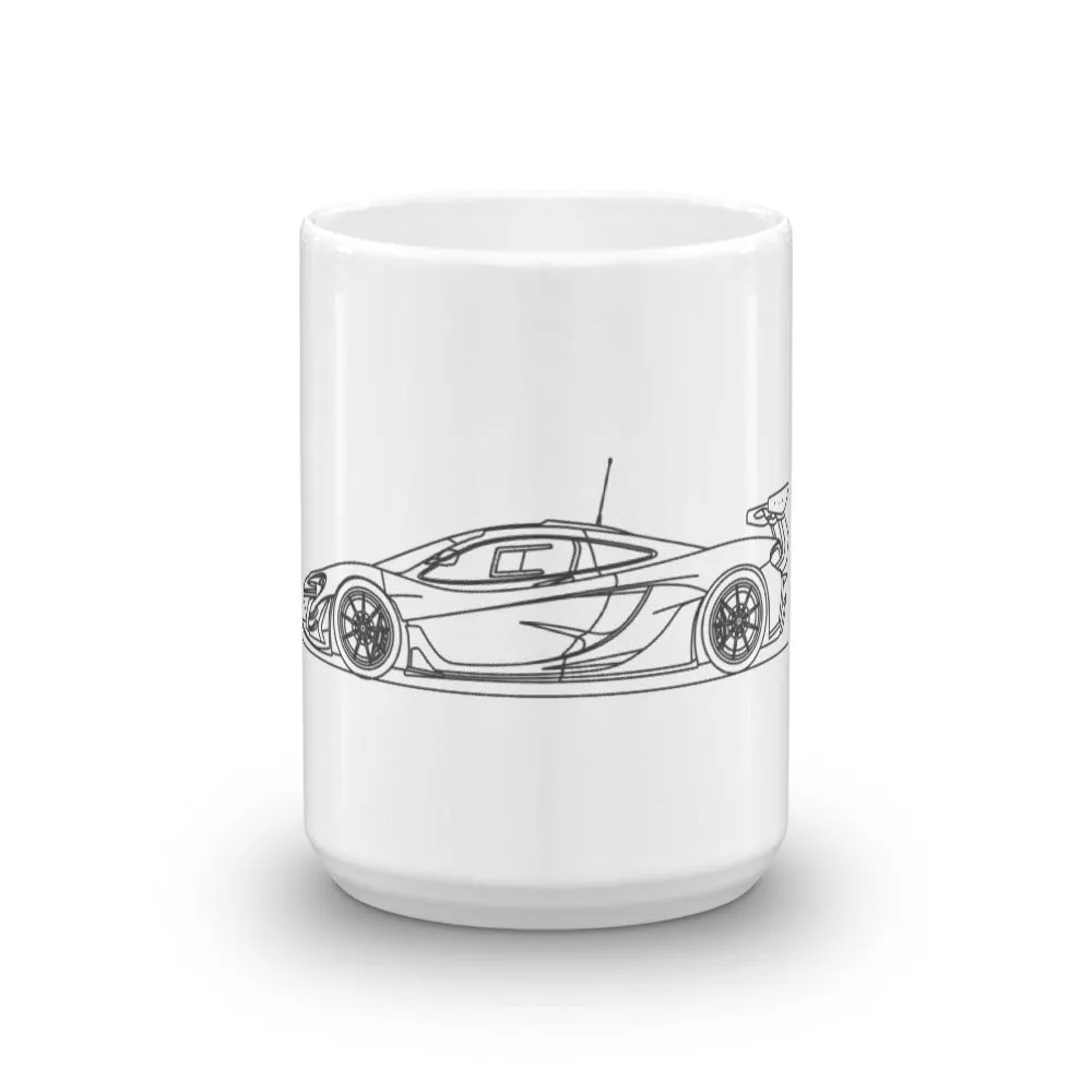 McLaren P1 GTR Silhouette Mug