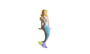 Mermaid Garden Terrace Courtyard Decoration