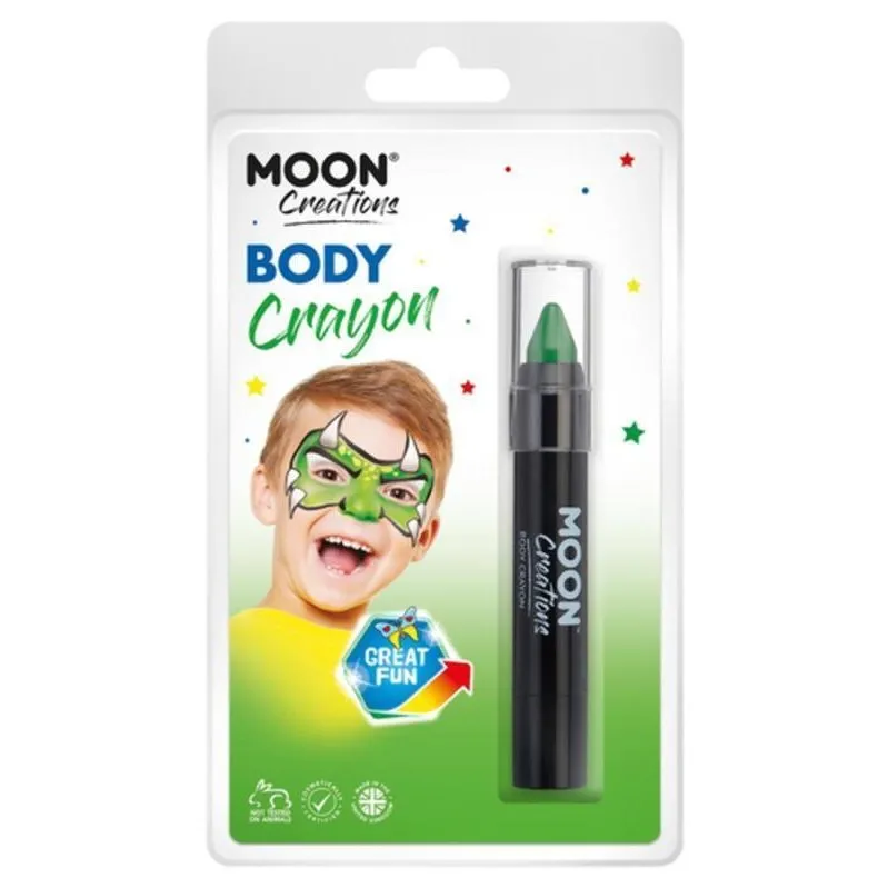 Moon Creations Body Crayons, Green