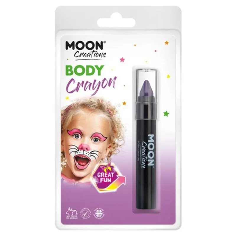 Moon Creations Body Crayons, Purple