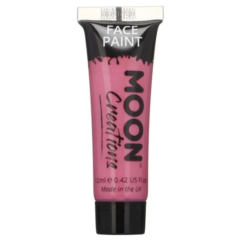 Moon Creations Face & Body Paint, Hot Pink