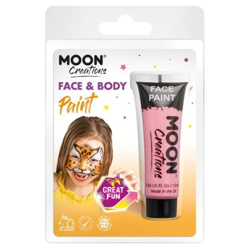 Moon Creations Face & Body Paint, Pink