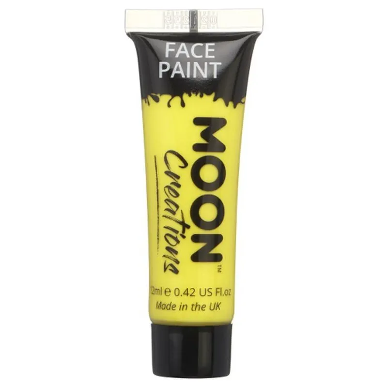 Moon Creations Face & Body Paint, Yellow
