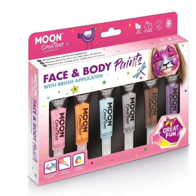 Moon Creations Face & Body Paints, Boxset Adventure
