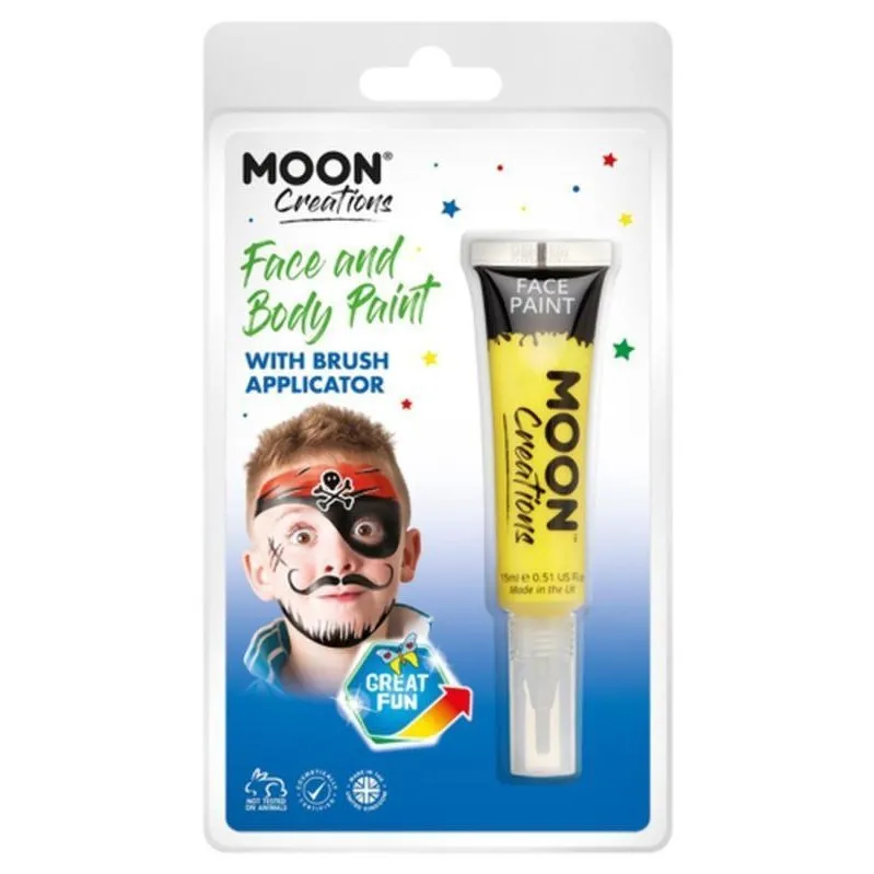 Moon Creations Face & Body Paints, Yellow