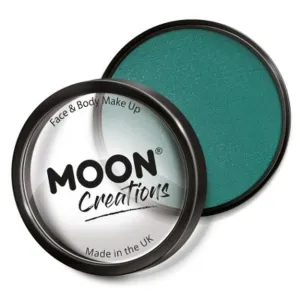 Moon Creations Pro Face Paint Cake Pot, Teal