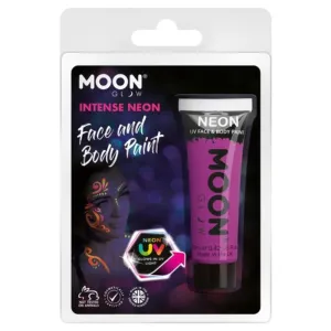 Moon Glow Intense Neon Uv Face Paint, Purple