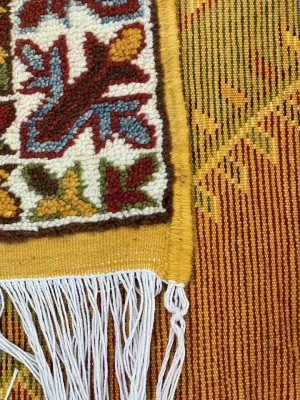 Moroccan area rug from Tazenakht, Wool and Thread, 250cm x 155cm or 8.20ft x 5.08ft
