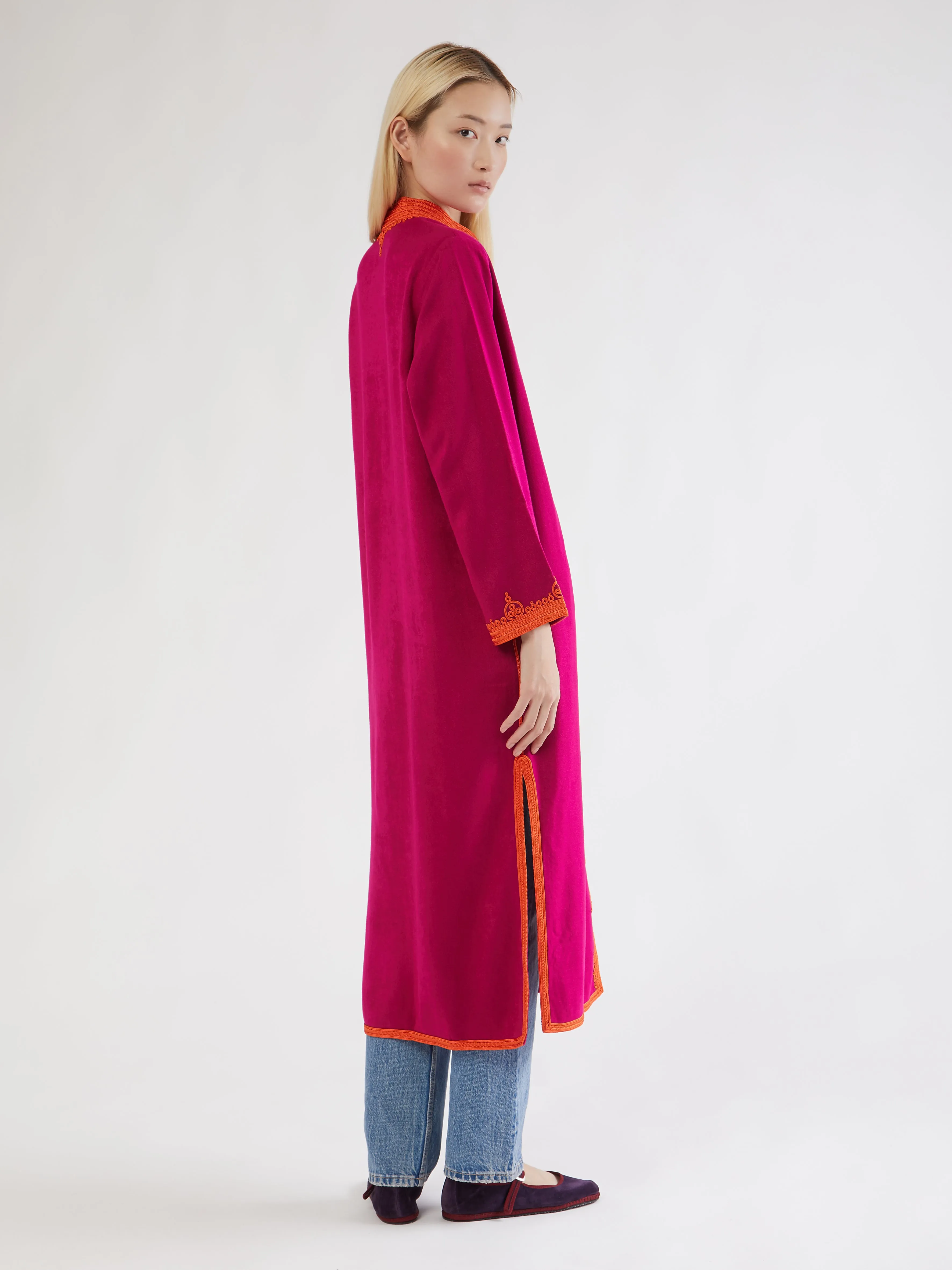 Moroccan cashmere coat