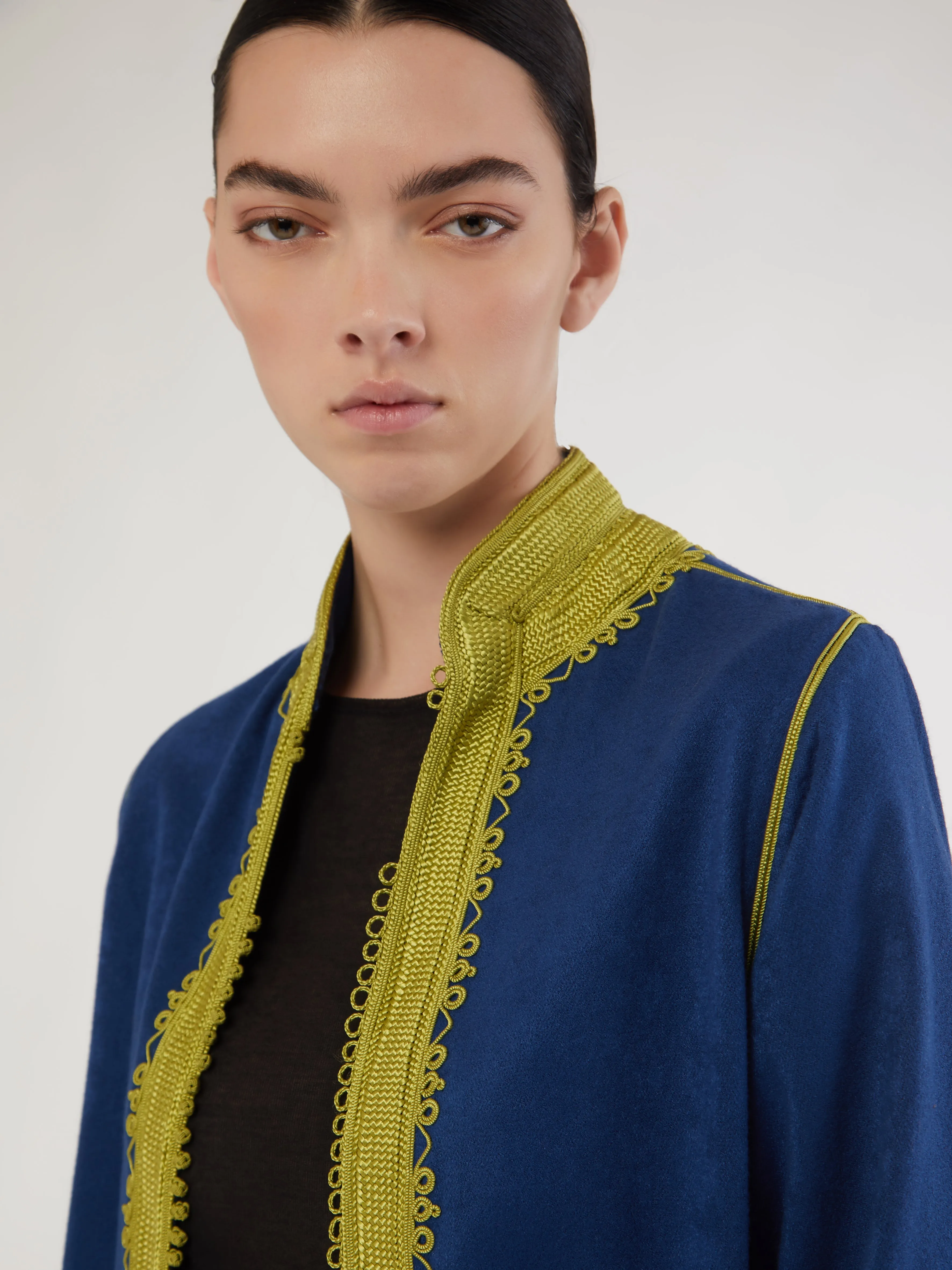 Moroccan long cashmere robe