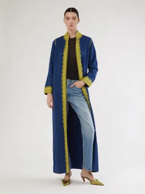 Moroccan long cashmere robe
