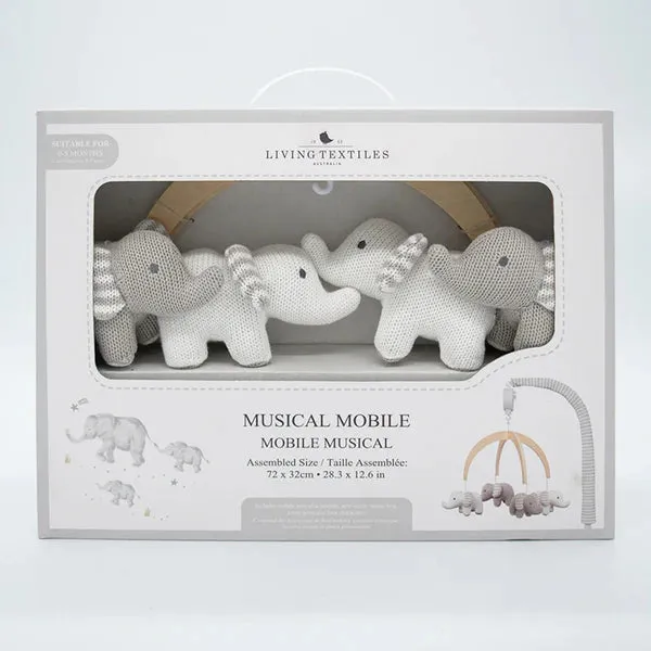 Musical Mobile Set - Elephants